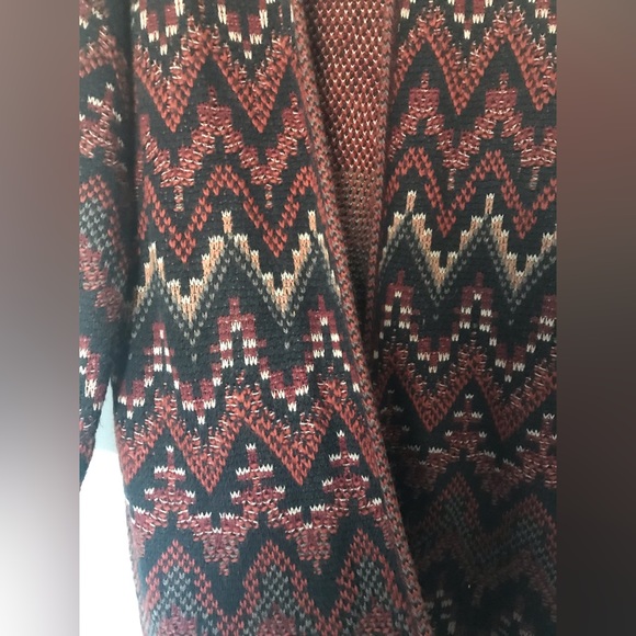 Lucky Brand open front long cardigan - Picture 3 of 4